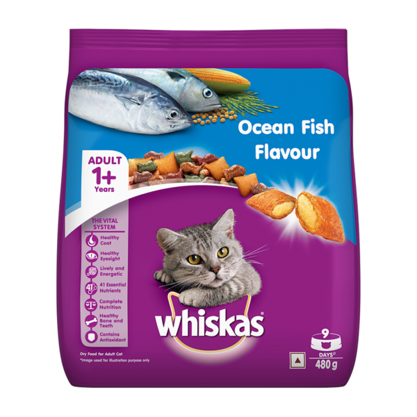 Adult Ocean fish - 480 gm F | whikas | cat food | petzsetgo