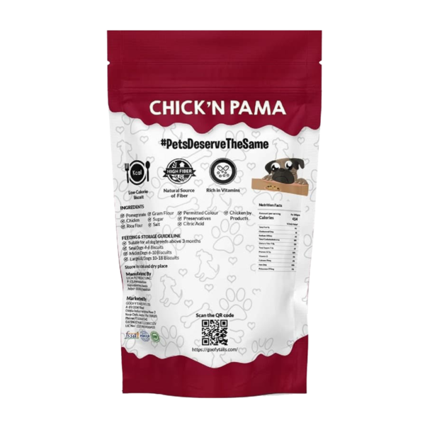CHICK'N PAMA_B | dog food | petzsetgo