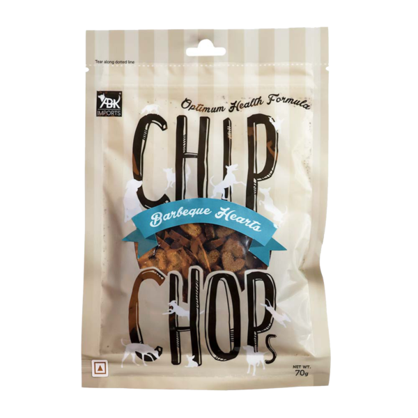 Chip Chops Barbeque Hearts F | dog food | petzsetgo