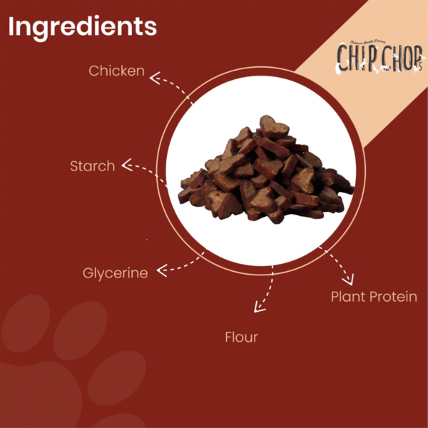 ingredients | Chip Chops Barbeque Hearts I3 | dog food | petzsetgo