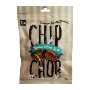 Chip Chops Chicken & Codfish Rolls