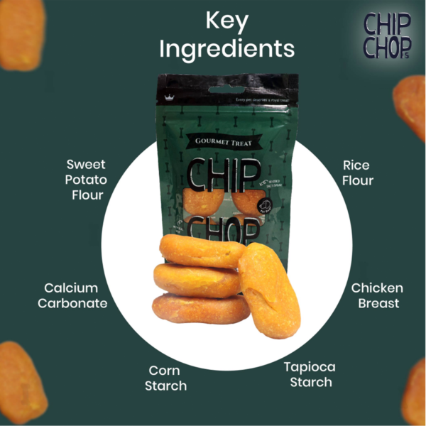 Key Ingredients | Chip Chops Chicken Nuggets I5 | Dog Food | Petzsetgo
