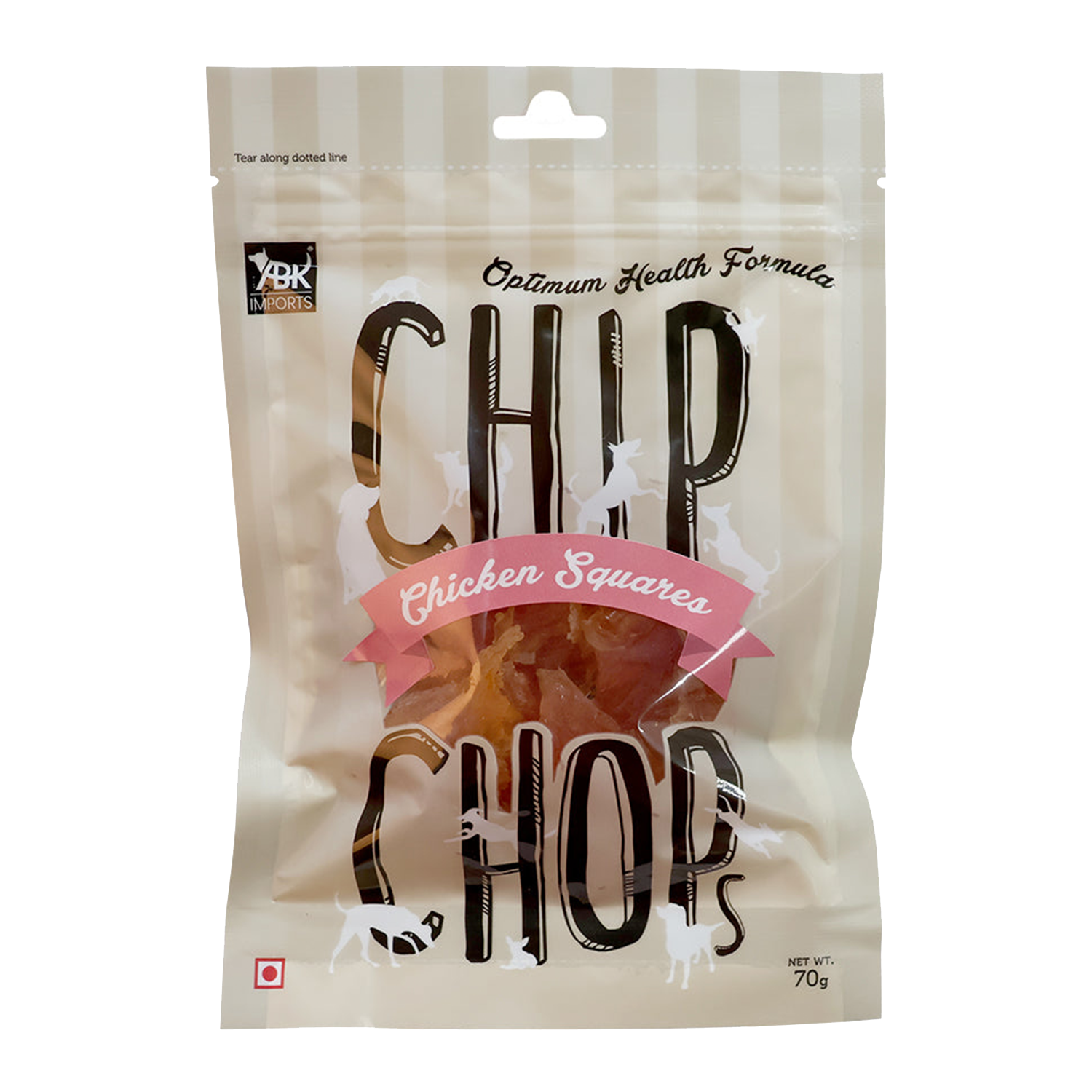 Chip Chops Chicken Squares F | dog food | petzsetgo