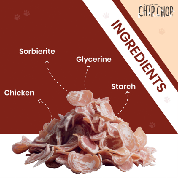 Ingredients | Chip Chops Chicken Squares I1 | dog food | petzsetgo