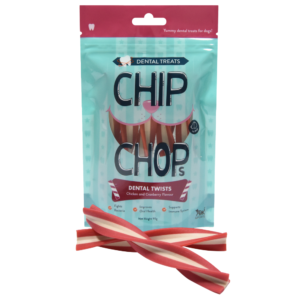 Chip Chops Dental Twist Chicken and Cranberry Flavor