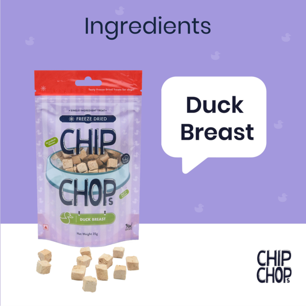 Ingredients | Chip Chops Freeze Dried Duck BreastI3