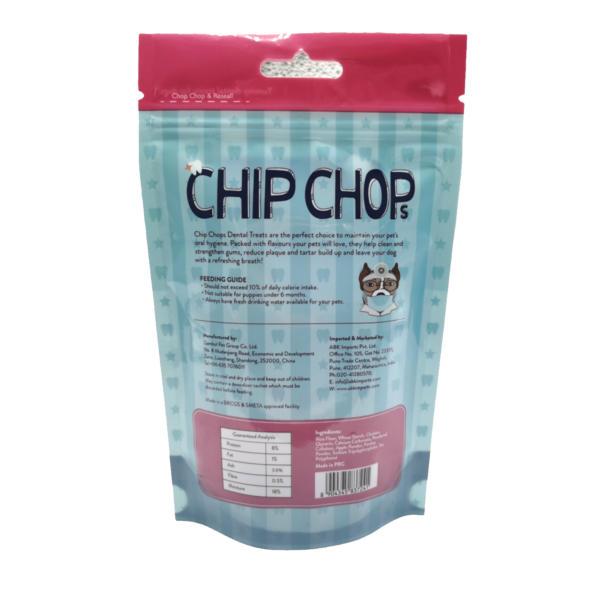 Chip Chops Star Dental Stix Chicken and Green Tea Flavor B