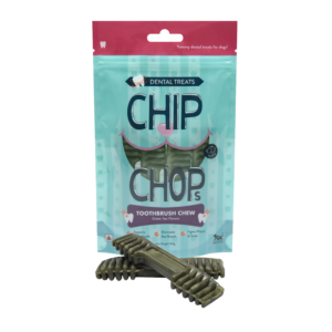 Chip Chops Toothbrush Chew Green Tea Flavor