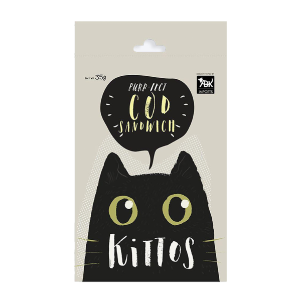 Kittos | CodSandwichCatTreats-F | cat food | petzsetgo