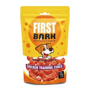 First Bark Jerky-Chicken Training Cubes