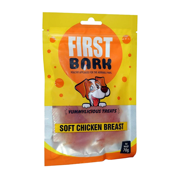 Soft Chicken Breast | First Bark | dog food | petzsetgo