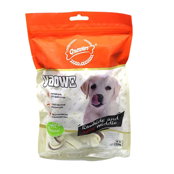 Gnawlers Knotted - 2.5 - 60 gm | yaow | dog food | petzsetgo