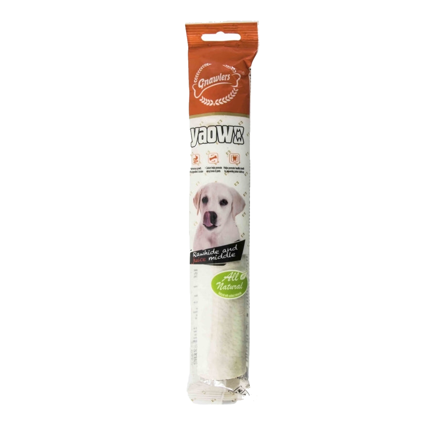 Gnawlers Medulla Roll - 9- 100 gm | yaow | dog food | petzsetgo