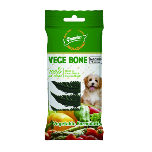 Gnawlers Puppy Snacks - Vege Bone | puppy food | petzsetgo