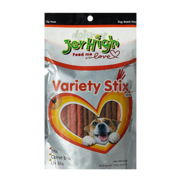 JerHighVarietyStix_F | dog food | petzsetgo