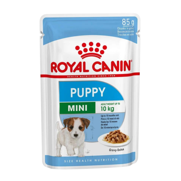 Mini Puppy Gravy_12 x 85 gm | royal canin | puppy food | petzsetgo