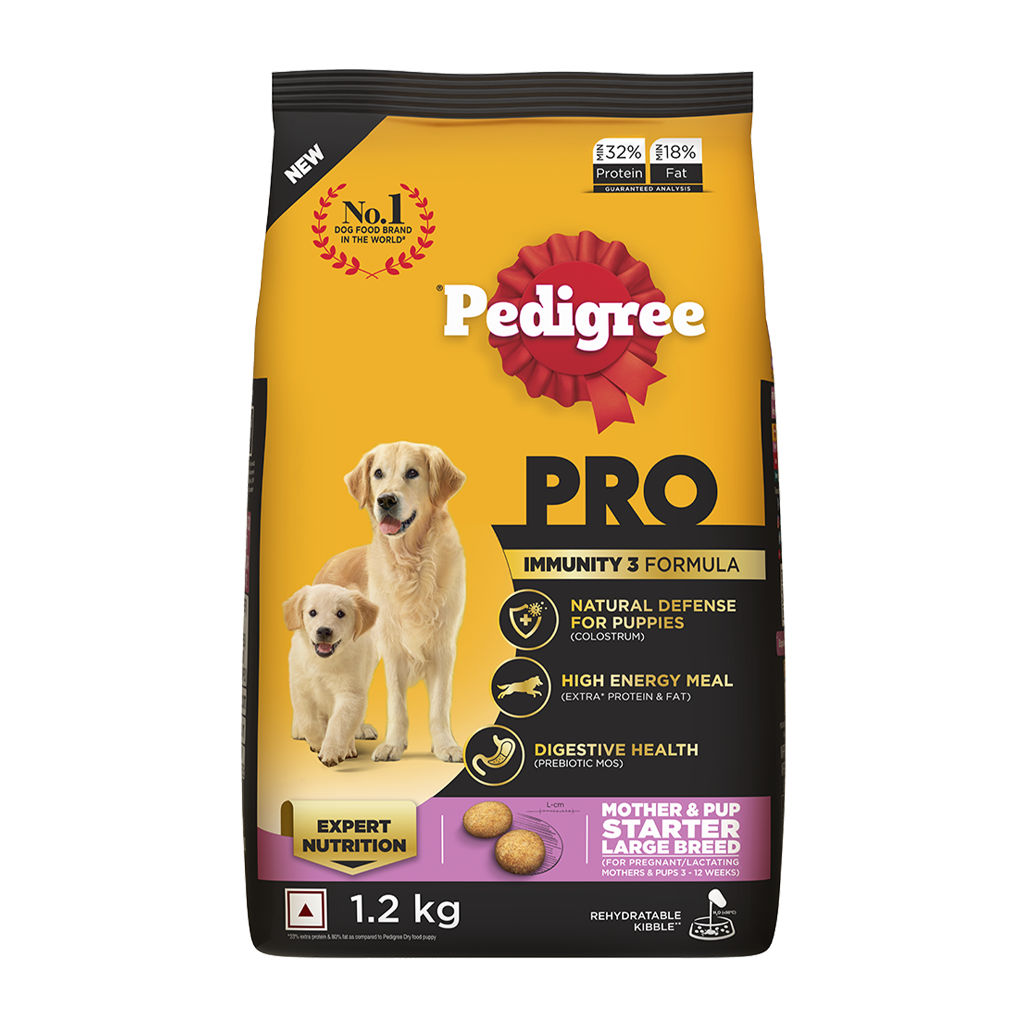 Mother & Pup Starter Large Breed-1.2kg-f | pedigree | dog food | petzsetgo