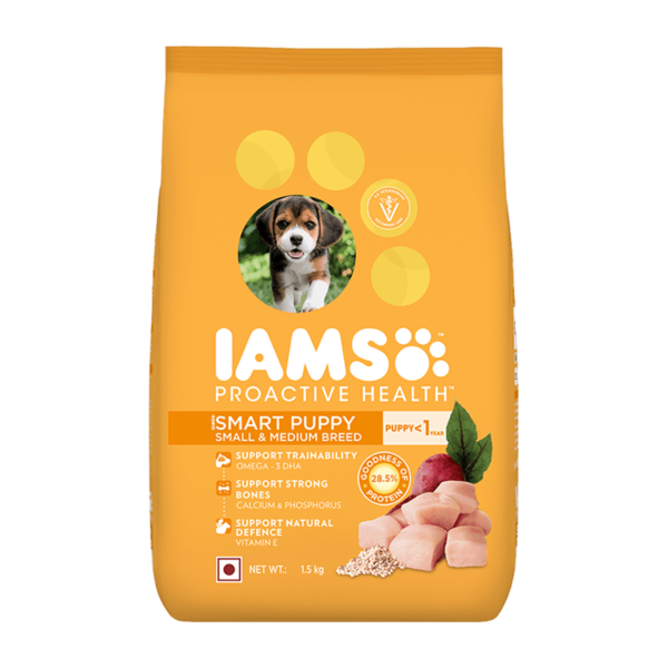 Puppy Small & Medium Breed_1.5kg | IAMS | puppy food | petzsetgo