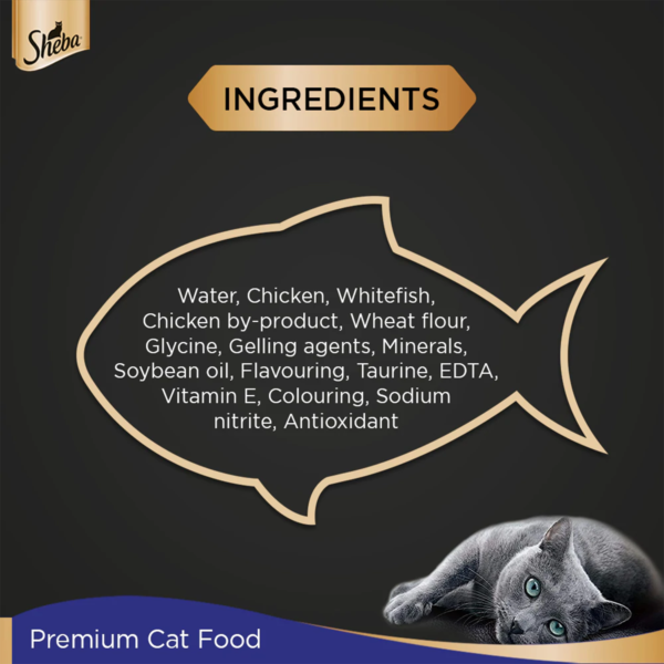chicken I4 | ingredients | cat food | sheba | petzsetgo