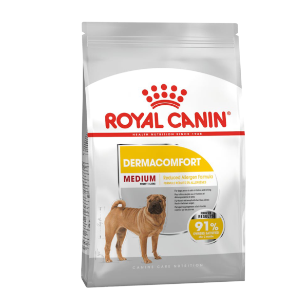 medium-dermacomfort-F | royal canin | dog food | petzsetgo