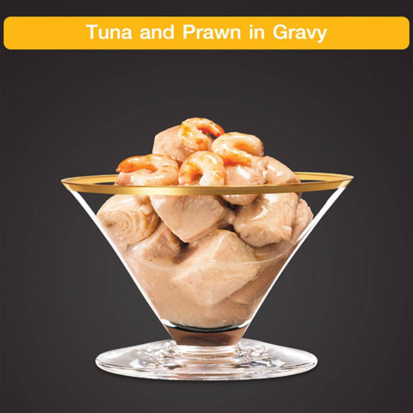 tuna & prawn in gravy I3 | sheba | cat food | petzsetgo