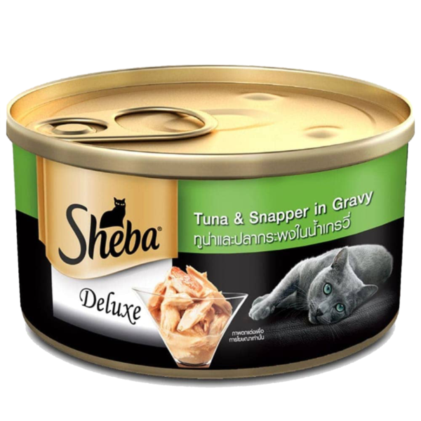 tuna & snapper in gravy F | sheba | cat food | petzsetgo