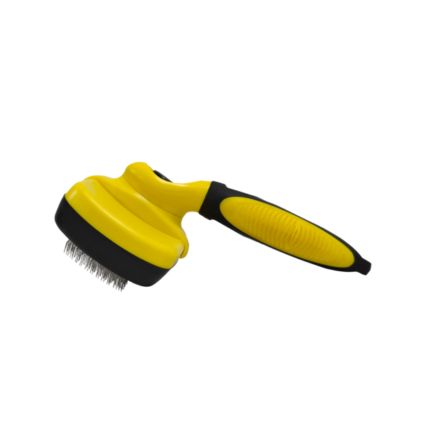 Self Cleaning Slicker Brush With Push Button
